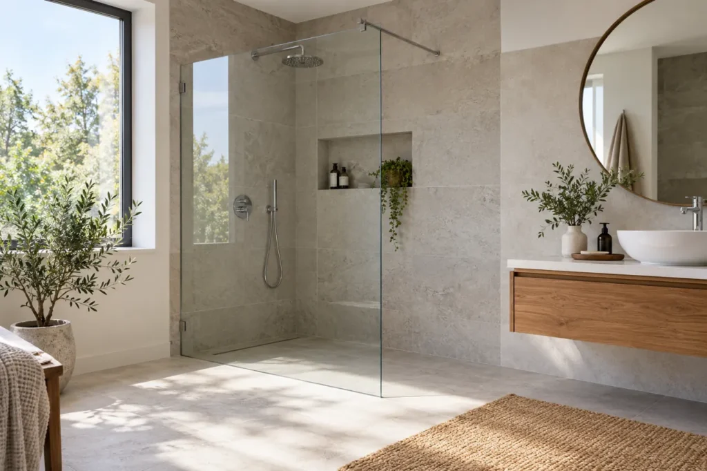 Acezanble Shower Guide: Sizes, Screens and Buying Checks Acezanble buying guide illustration of a generic glass shower