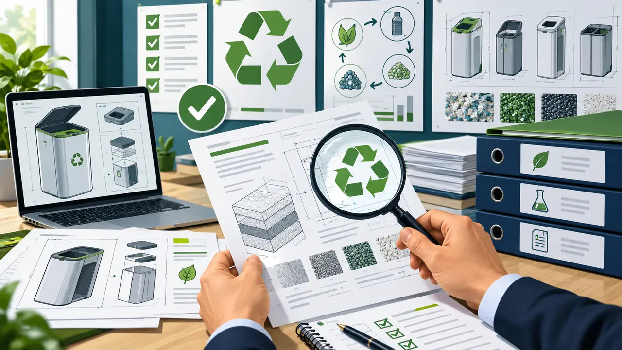 MataRecycler recycling claims verification illustration