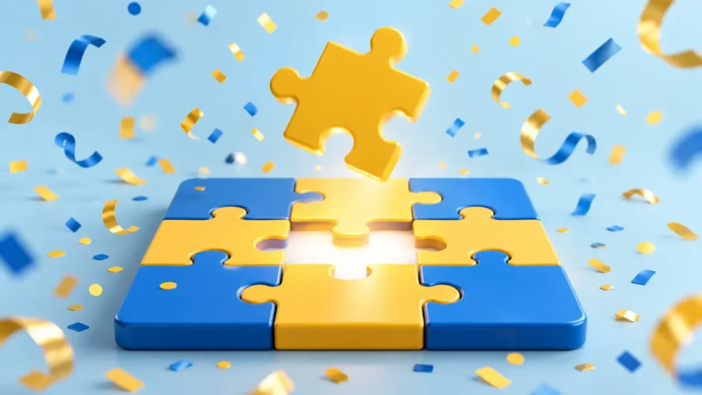 Scrandle Guide: How the Daily Food Comparison Game Works scrandle guide: completed puzzle illustration