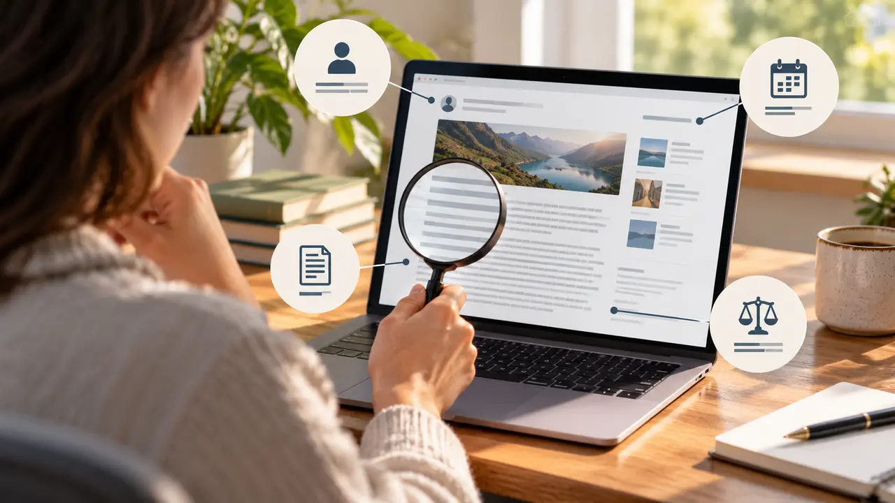 Sosoactive article author date and source checking illustration
