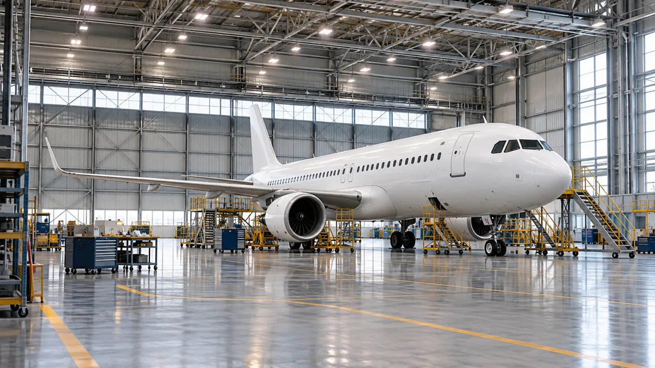Aircraft maintenance hangar concept for statens luftfartsvæsen aviation oversight